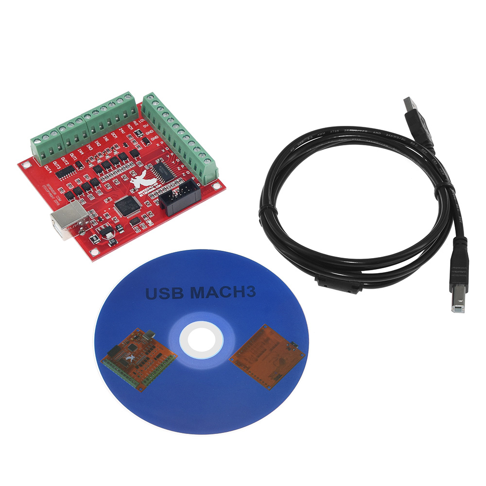 Placa de ruptura CNC USB Mach3 - Mach3 Usb Cnc Controller 4 Axis 100Khz reseña y precio